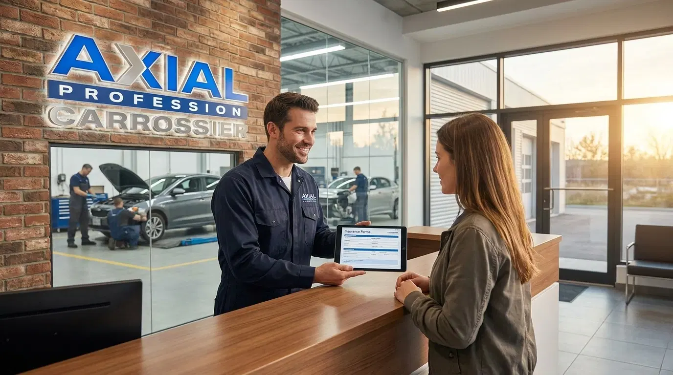 Gestion dossier sinistre assurance carrosserie Axial Villemomble