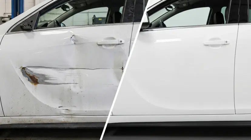 Réparation carrosserie avant après