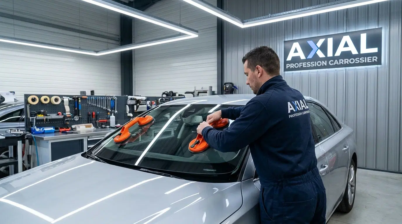 Remplacement pare-brise et recalibrage ADAS Axial Villemomble